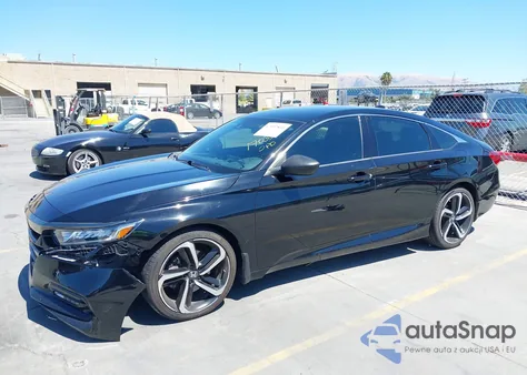 2020 Honda Accord Sport из США, поврежденный, VIN 1HGCV1F33LA123006